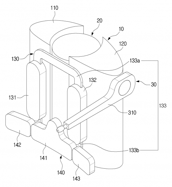최근 자이글이 이전받은 '자가산소호흡장치' 특허 도면. 사진=키프리스 캡처