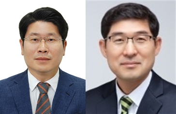 (사진 왼쪽부터) 천세창 특허청 차장, 박성준 특허심판원장. 사진=특허청 제공