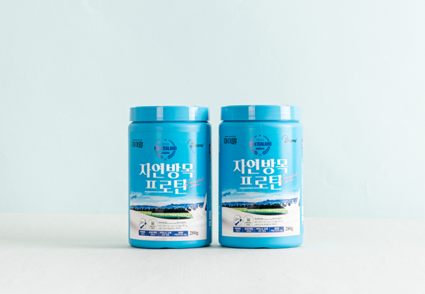 대상웰라이프의 완전단백질 ‘마이밀 자연방목 프로틴’ 제품이 오는 7월 22일 오전 9시 55분 롯데홈쇼핑 이수정샵에서 방송될 예정이라고 20일 밝혔다. 사진=대상웰라이프 제공
