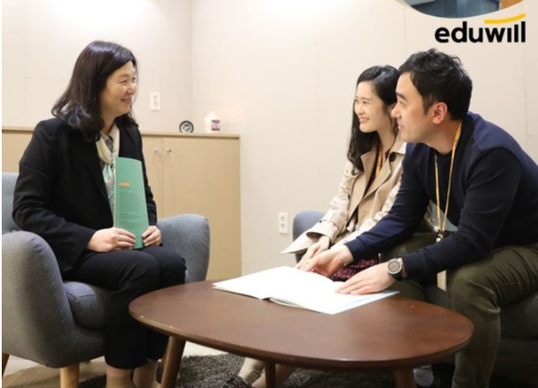 종합교육기업 '에듀윌(대표 박명규)'이 서울 구로구 본사 지하에 사내 심리상담실인 ‘마음, 쉼’을 선제적으로 올 초 오픈해 운영하고 있어 주목을 받고 있다. 사진=에듀월 제공