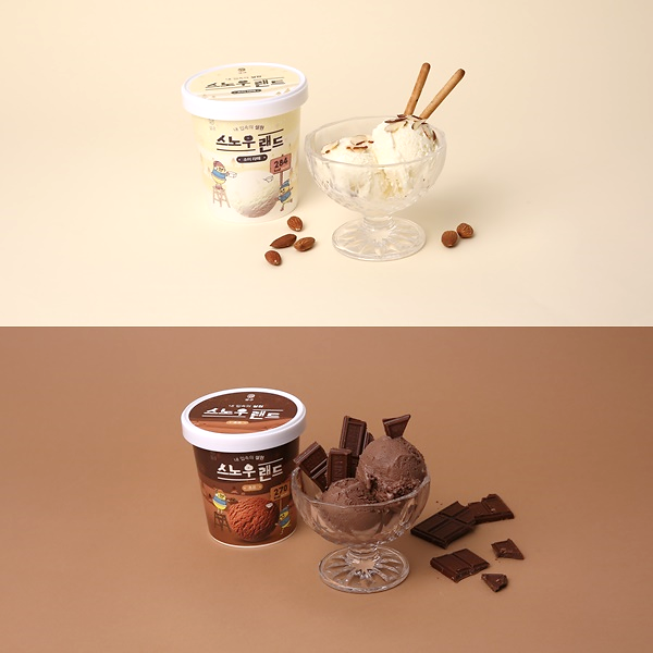 무설탕 푸드 브랜드 ‘설탕없는과자공장’은 최근 칼로리 걱정을 낮춘 아이스크림 ‘스노우랜드’를 출시했다고 14일 밝혔다. 사진=설탕없는과자공장