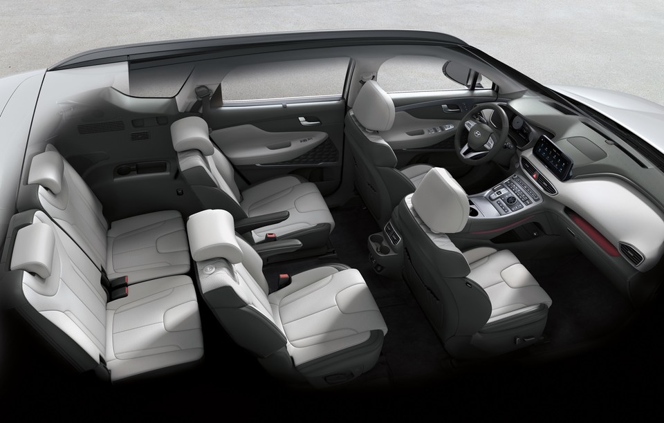 2022 싼타페 내장. 사진=현대자동차