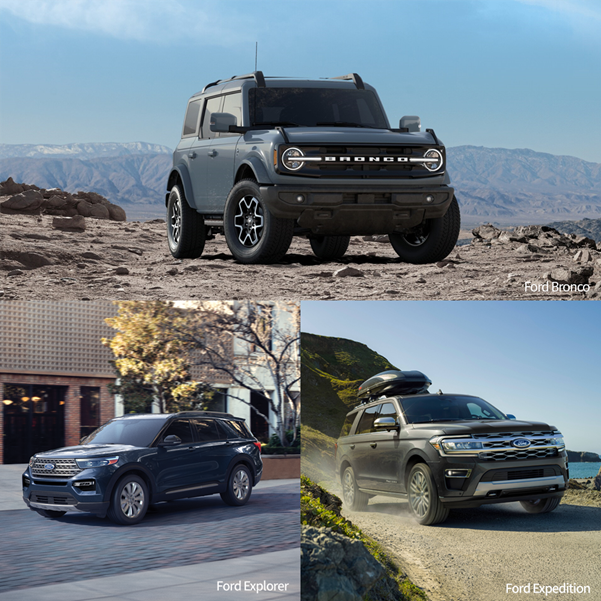 포드 오프로더의 상징 브롱코 포함 차별화된 가치 제공하는 SUV 모델들 내년 출시. 사진=포드코리아