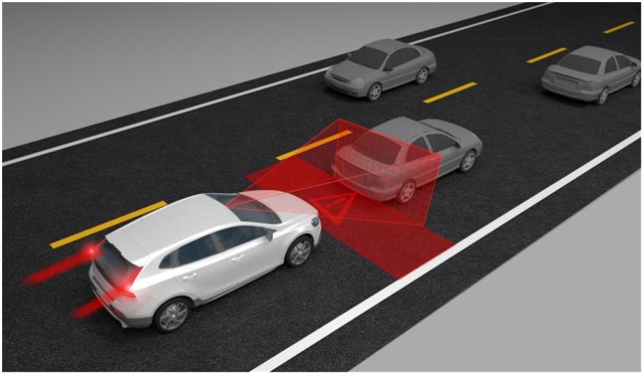 비상자동제동장치 작동 방식. 자료=국토교통부