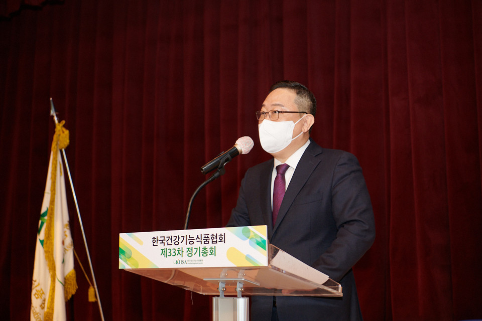 정명수 ㈜한미양행 대표가 한국건강기능식품협회 제14대 협회장으로 선임됐다. 사진=한국건강기능식품협회