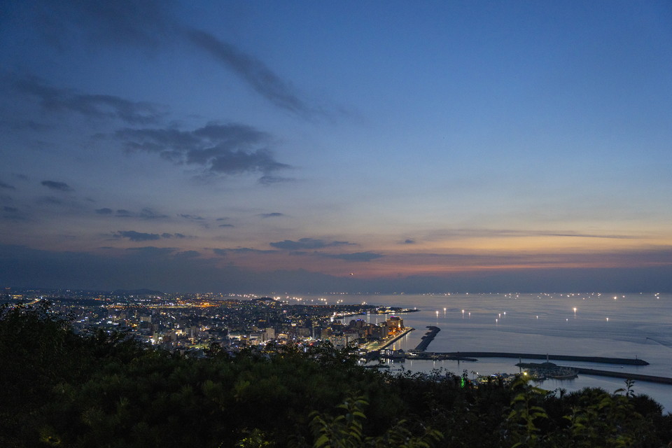 제주 사라봉에서 바라본 전경. 사진=제주관광공사