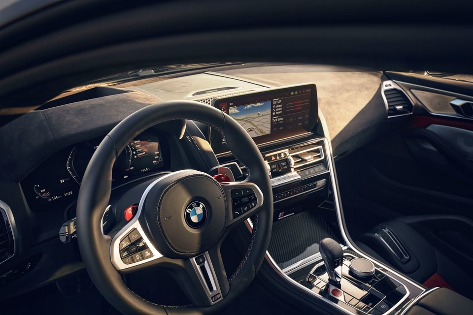 BMW 뉴 M8 컴페티션 쿠페 및 그란 쿠페 실내. 사진=BMW코리아