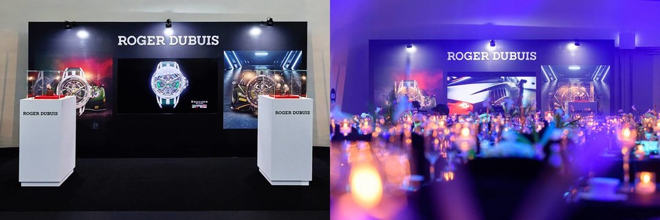 스위스 시계 브랜드 ‘로저 드뷔(ROGER DUBUIS)’는 지난 9월 23일 ‘람보르기니 우루스 퍼포만테(Urus Performante)’ 대한민국 론칭 행사에 참여했다고 29일 밝혔다. 사진=로저 드뷔
