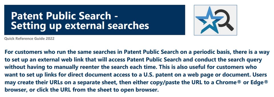 미국 특허상표청(USPTO)은 기존에 특허 검색을 위해 제공되던 4개의 검색 도구에 대한 서비스를 지난 9월 30일 공식 종료하고 이를 대체하는 새로운 ‘특허 공개 검색 도구(Patent Public Search, PPUBS)’ 서비스를 시작했다고 발표했다. 사진=미국 특허상표청 홈페이지 캡처