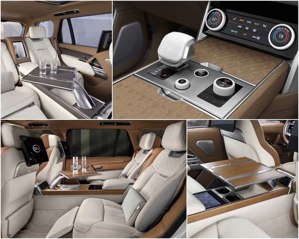 올뉴 레인지 로버 SV 인테리어. 사진=랜드로버