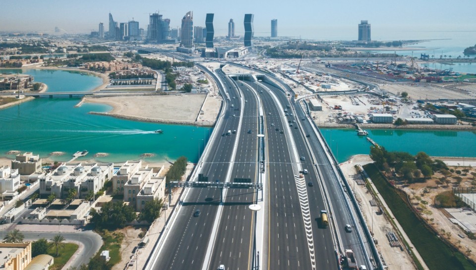 루사일 고속도로. 사진=현대건설