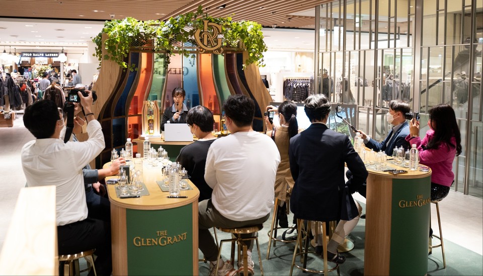 트랜스베버리지가 지난 12일 '더 글렌그란트'의 팝업 스토어 운영을 종료했다. 사진=트랜스베버리지