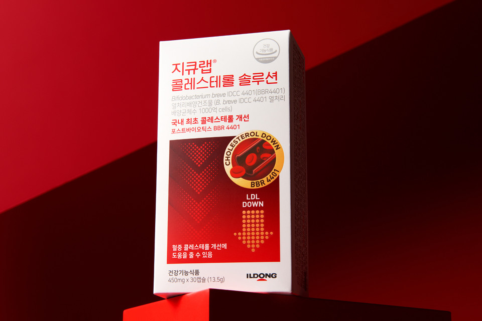 지큐랩 콜레스테롤 솔루션. 사진=일동제약