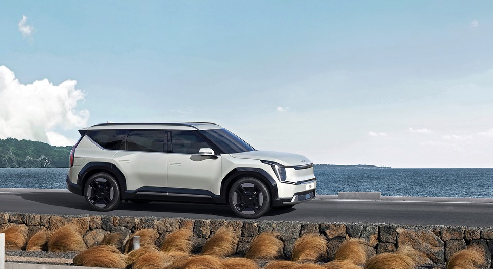 기아, 대형 전동화 SUV ‘The Kia EV9’ 디자인 공개
