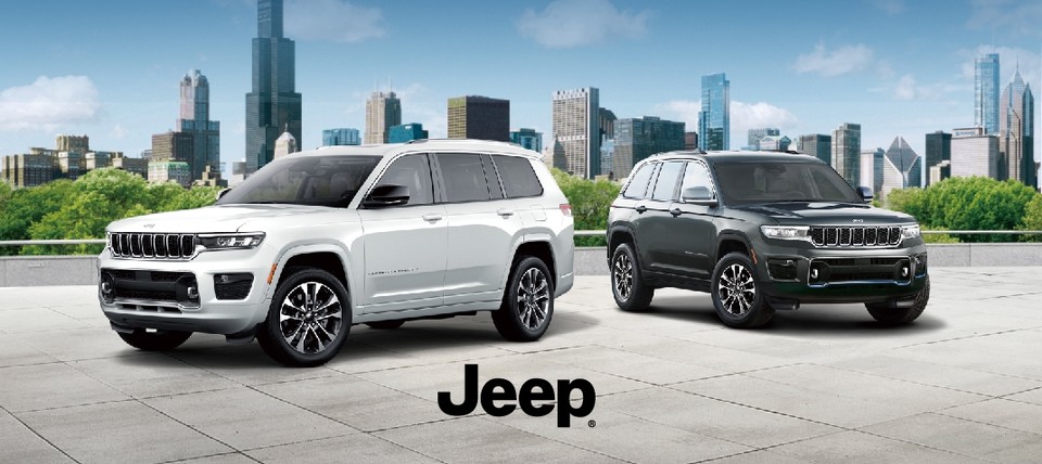 지프 프리미엄 팝업 스토어에서 올 뉴 그랜드 체로키를 전시한다. 사진=지프