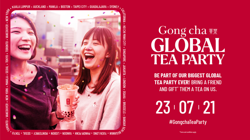 공차가 글로벌 매장 2000호점 오픈을 기념하는 프로모션을 진행한다. 사진=공차