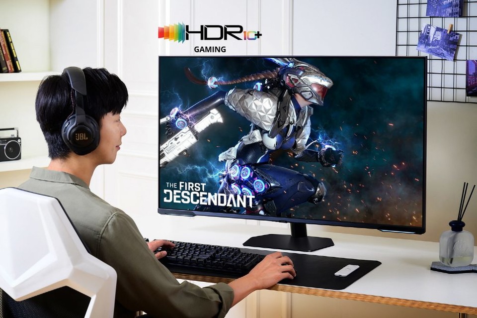 삼성전자가 게이밍 전용 화질 기술인 'HDR10+ GAMING' 기술을 넥슨의 신작 게임 '퍼스트 디센던트'에 적용했다. 사진=삼성전자