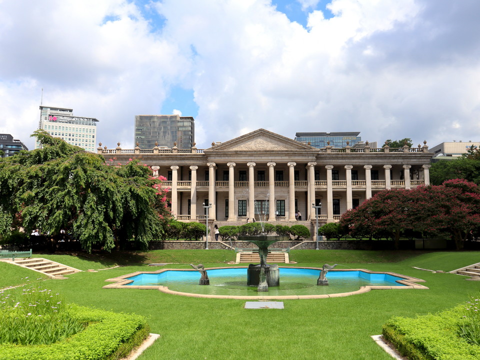 이오니아식 기둥을 세운 덕수궁 석조전. 사진=서울관광재단