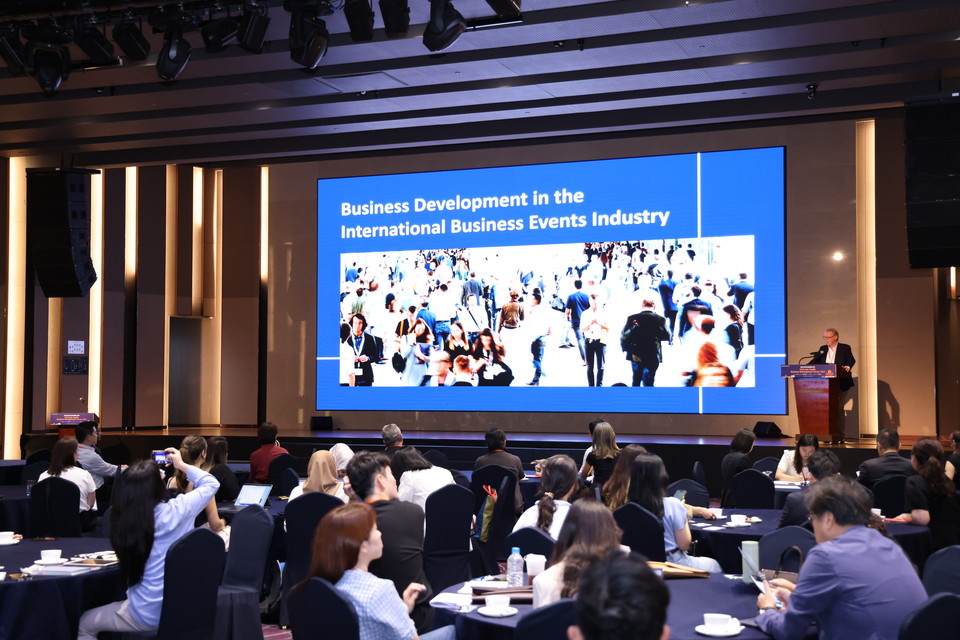 2023 고양 데스티네이션 위크에서 진행된 ICCA 아태 비즈니스 발전 포럼. 사진=고양컨벤션뷰로