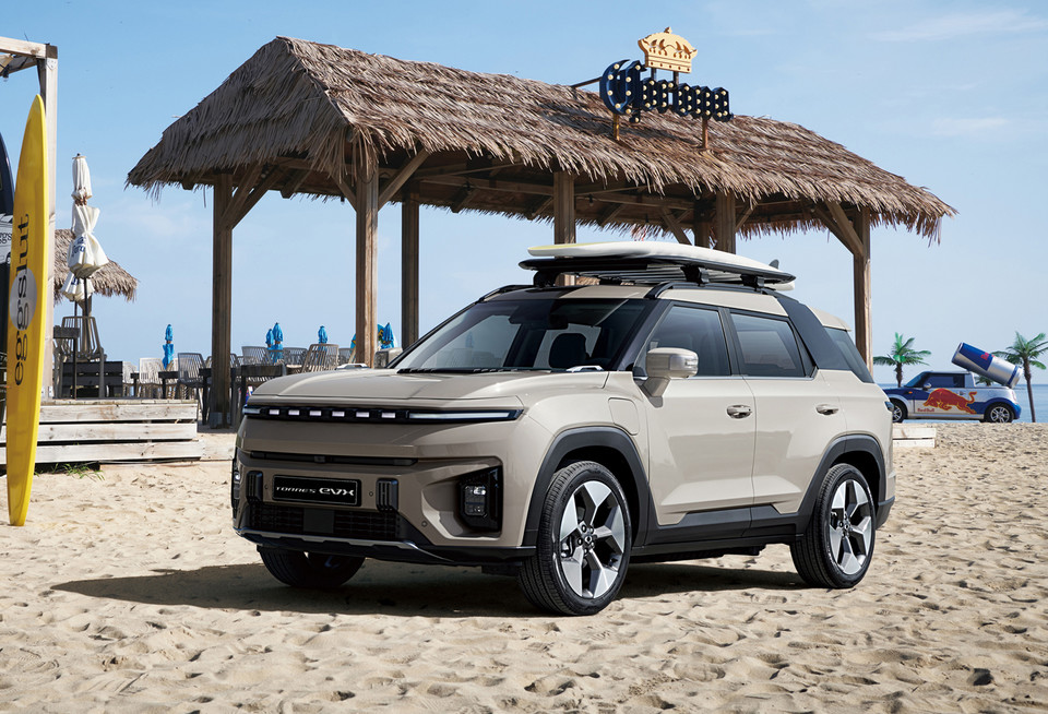 KG모빌리티 토레스 EVX 측면. 사진=KG 모빌리티