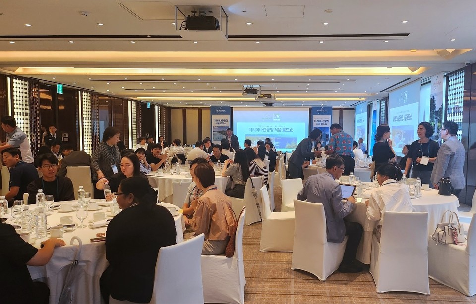 마리아나관광청 서울 로드쇼 현장. 사진=마리아나관광청