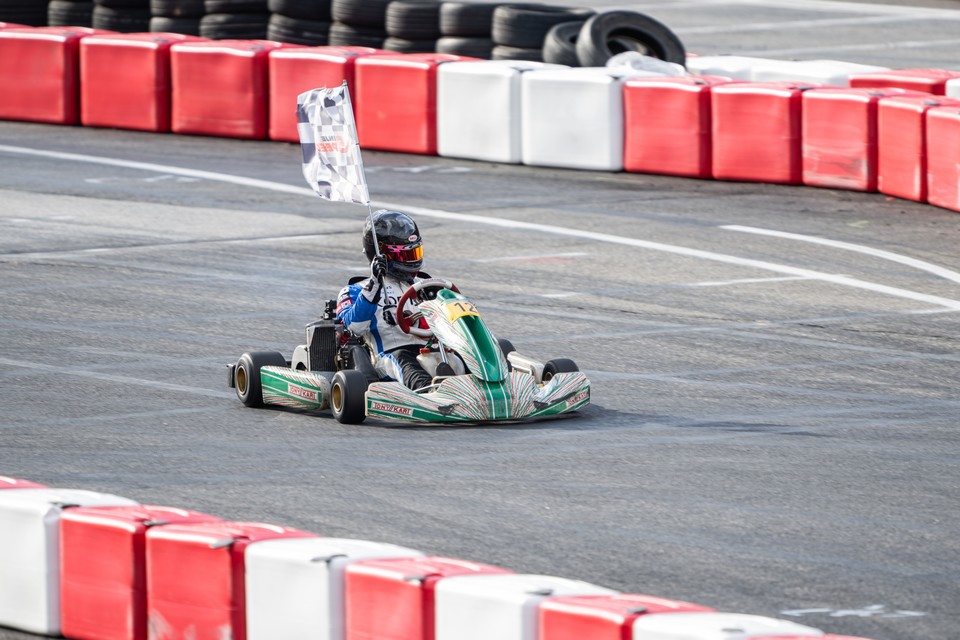 홍준범의 1위 세레머니. 사진=KARA 카팅 코리아 조직위