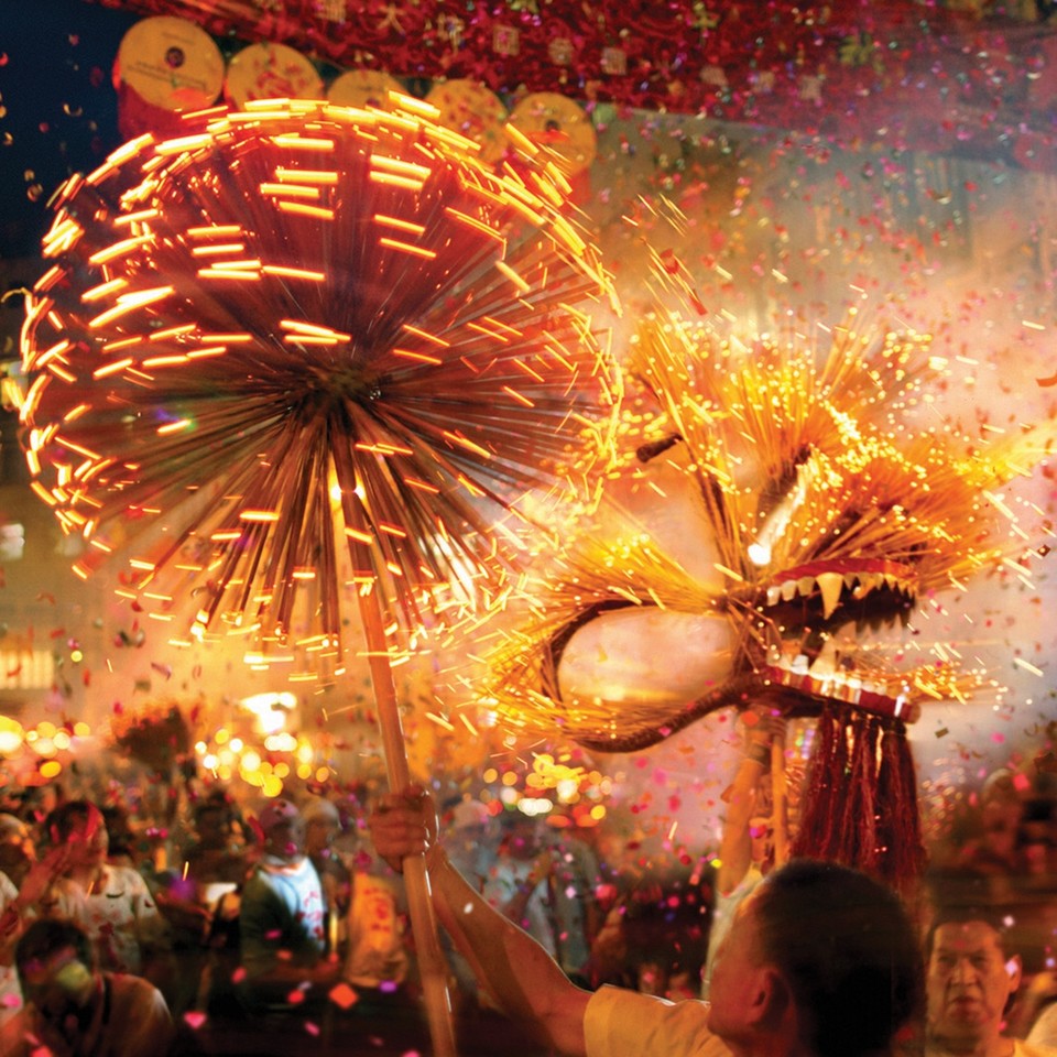 홍콩 중추절 페스티벌 타이항 파이어 드래곤 댄스 . 사진=홍콩관광청