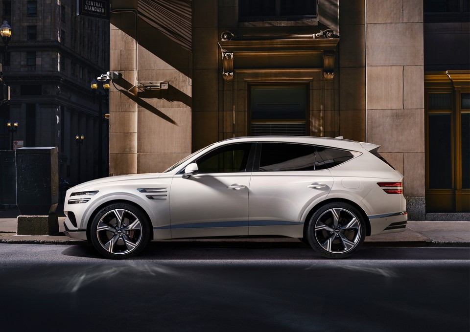 GV80 쿠페 뒷모습. 사진=제네시스 브랜드GV80 측면. 사진=제네시스 브랜드