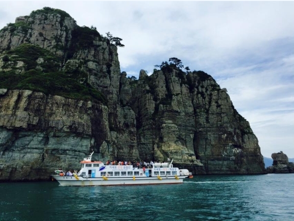 해금강 유람선. 사진=노랑풍선