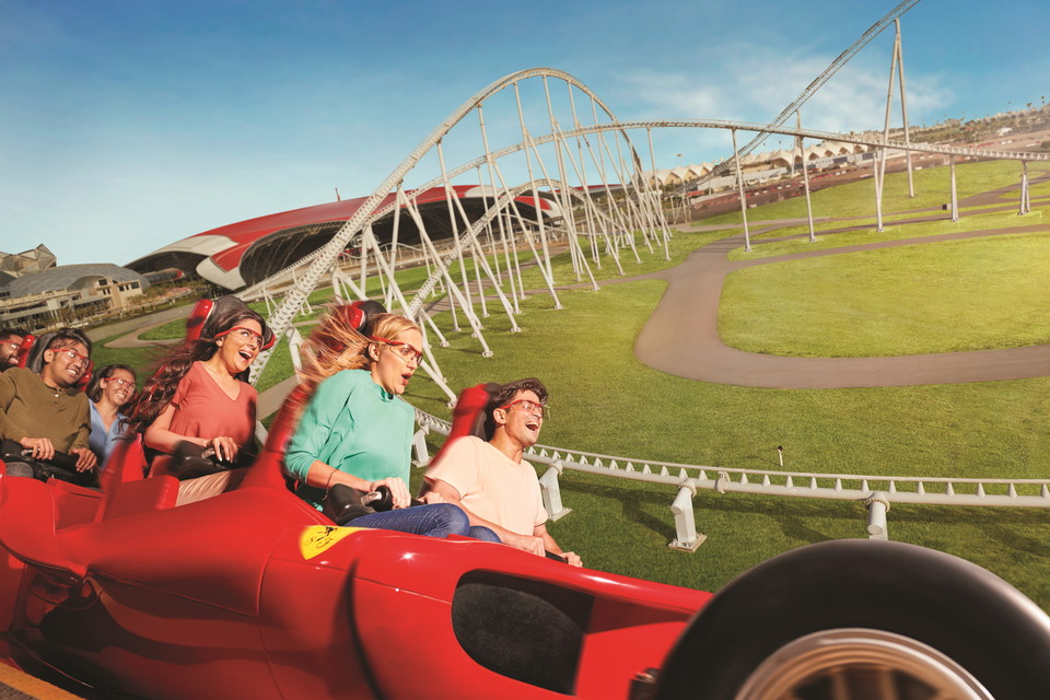 Ferrari World Abu Dhabi 포뮬러 로사. 사진=아부다비 관광청