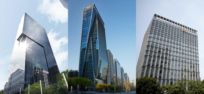 대형 손해보험사들이 특약 할인율을 높이거나 조건을 추가하는 방식으로 운전자보험 경쟁력을 확보하고 있다. 사진은 왼쪽부터 삼성화재, DB손해보험, 현대해상. 사진=각 사