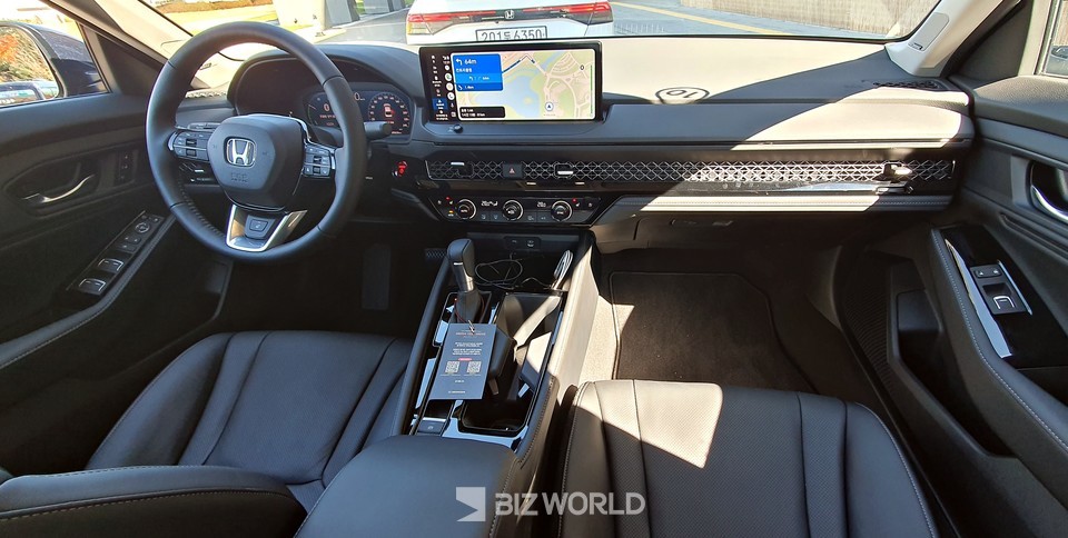 올 뉴 어코드 하이브리드 실내. 사진=손진석 기자