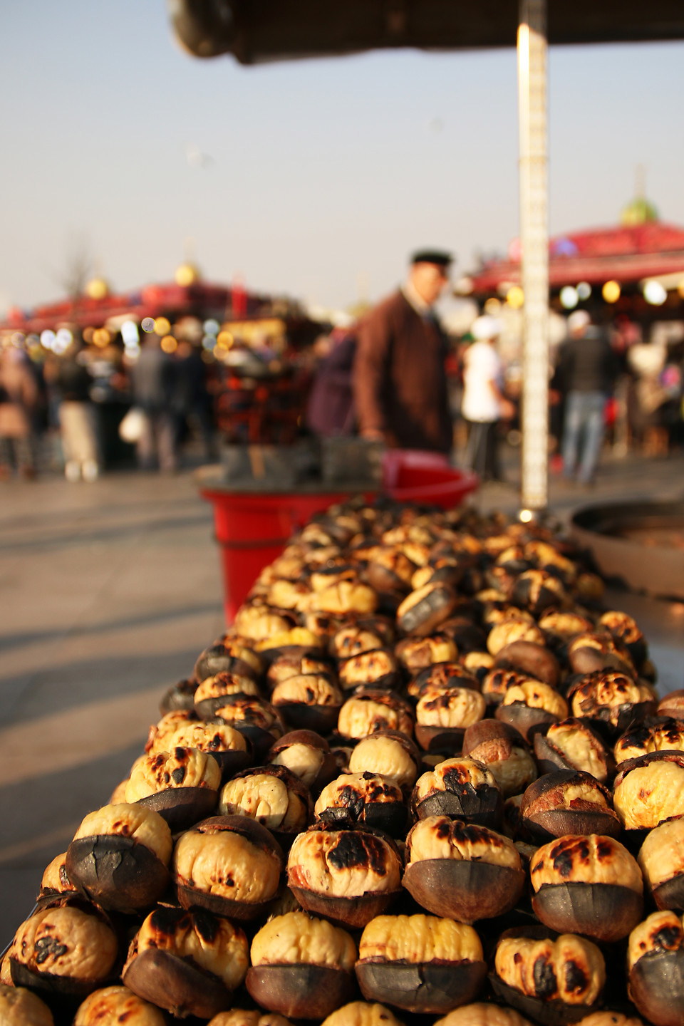겨울철 간식 ‘구운 밤’ . 사진=튀르키예 문화관광부
