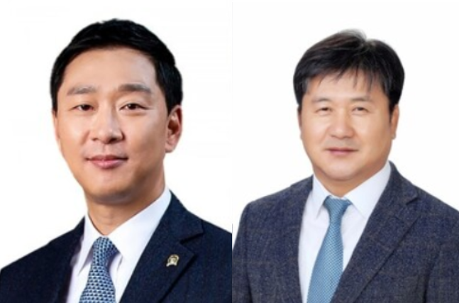 정재훈 동아쏘시오홀딩스 대표(왼쪽), 곽달원 HK이노엔 대표. 사진=각 사.