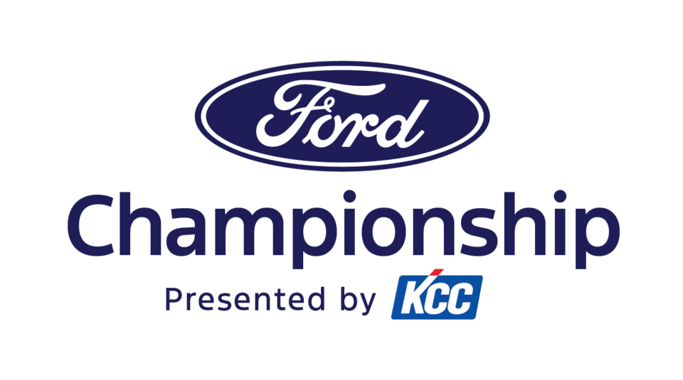 KCC CI가 반영된 LPGA 포드 챔피언십 로고. 이미지=KCC