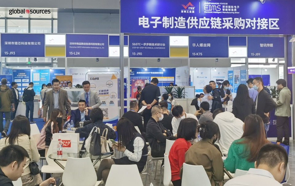 전자제품의 완제품 제조 솔루션을 위한 종합 소싱 전시회인 ‘EIMS 2024(International Electronics Intelligent Manufacturing Show)’가 오는 3월 28일부터 31일까지 중국 선전 세계 전시 컨벤션 센터에서 개최된다. 사진=글로벌 소시스