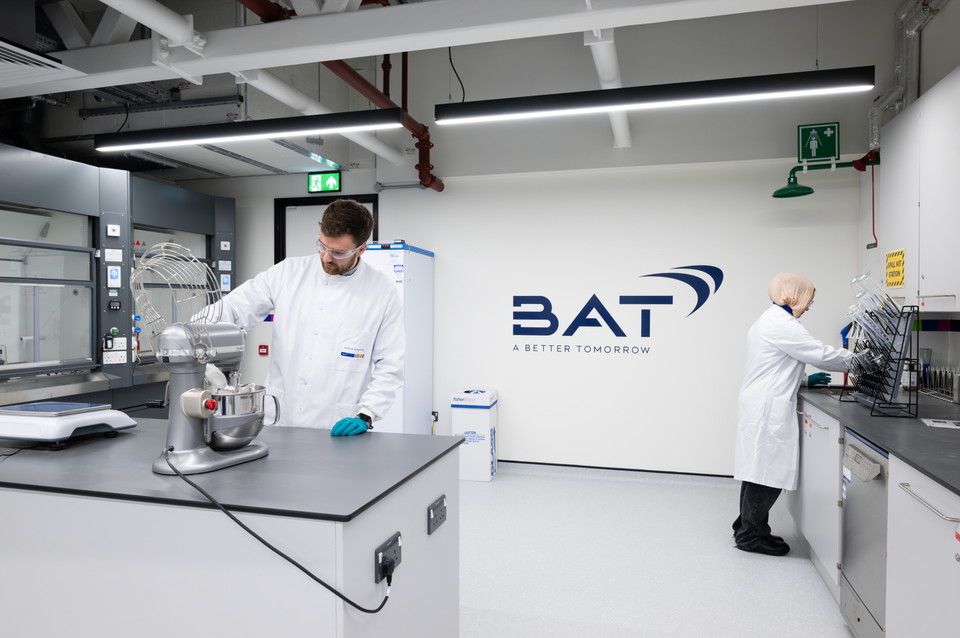 BAT가 영국 사우스햄튼에 위치한 글로벌 R&D(연구개발) 본부에 최첨단 혁신 센터를 오픈했다. 사진=BAT로스만스