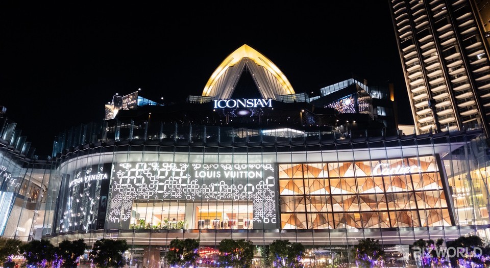 동남아 최대 쇼핑몰 '아이콘 시암'의 야경 전경. 태국= 최상규 기자