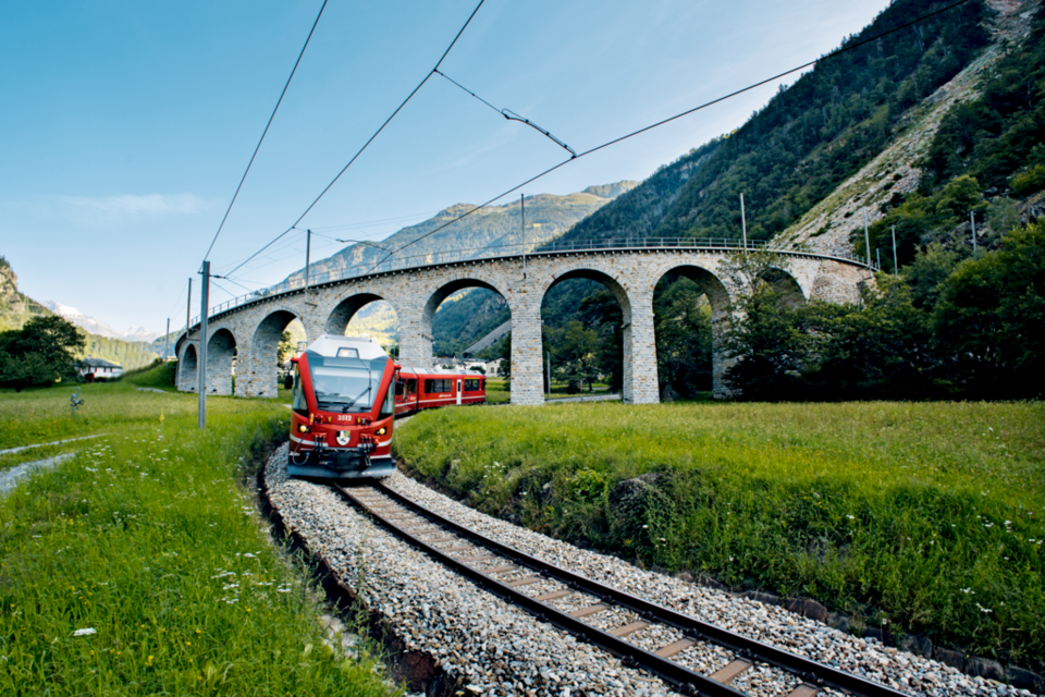 Brusio Bernina Express. 사진=스위스정부관광청