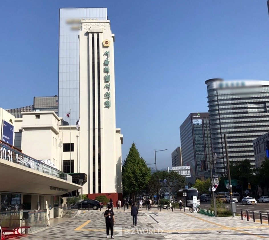 서울시의회 전경. 사진=손진석 기자