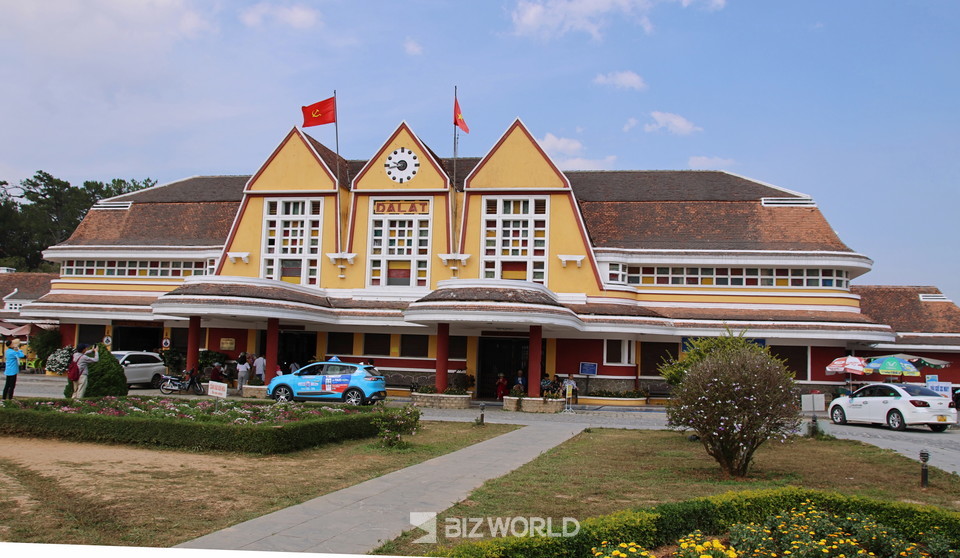 달랏 기차역 외관. 사진=손진석 기자