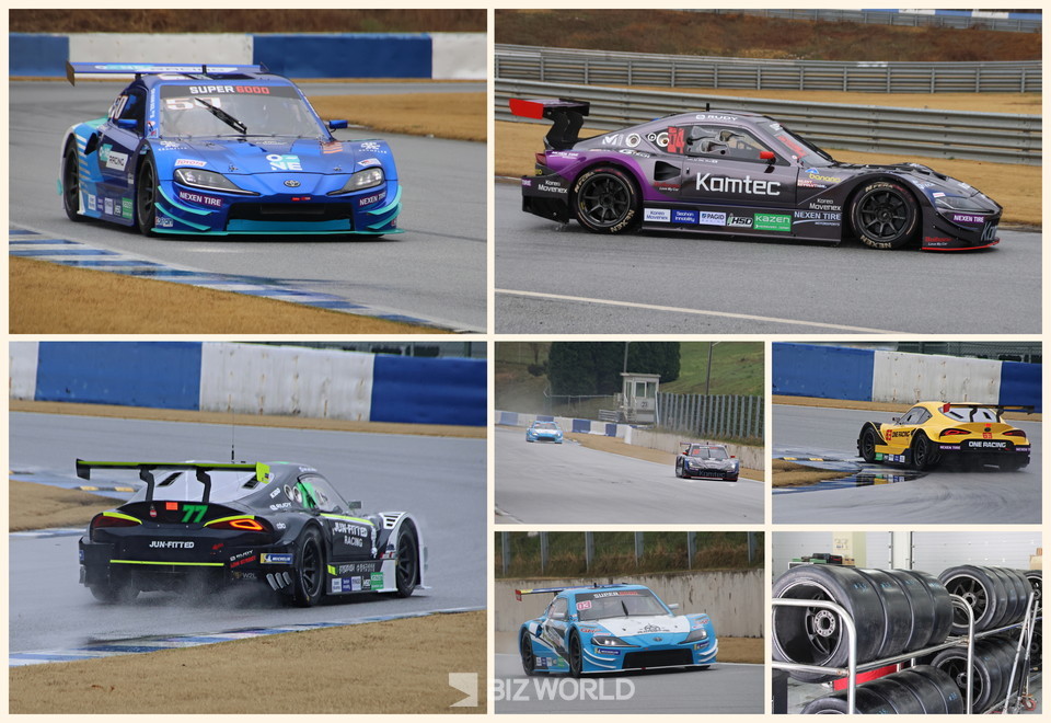 2024 오네 슈퍼레이스 챔피언십 1차 공식 테스트 스케치. 사진=손진석 기자