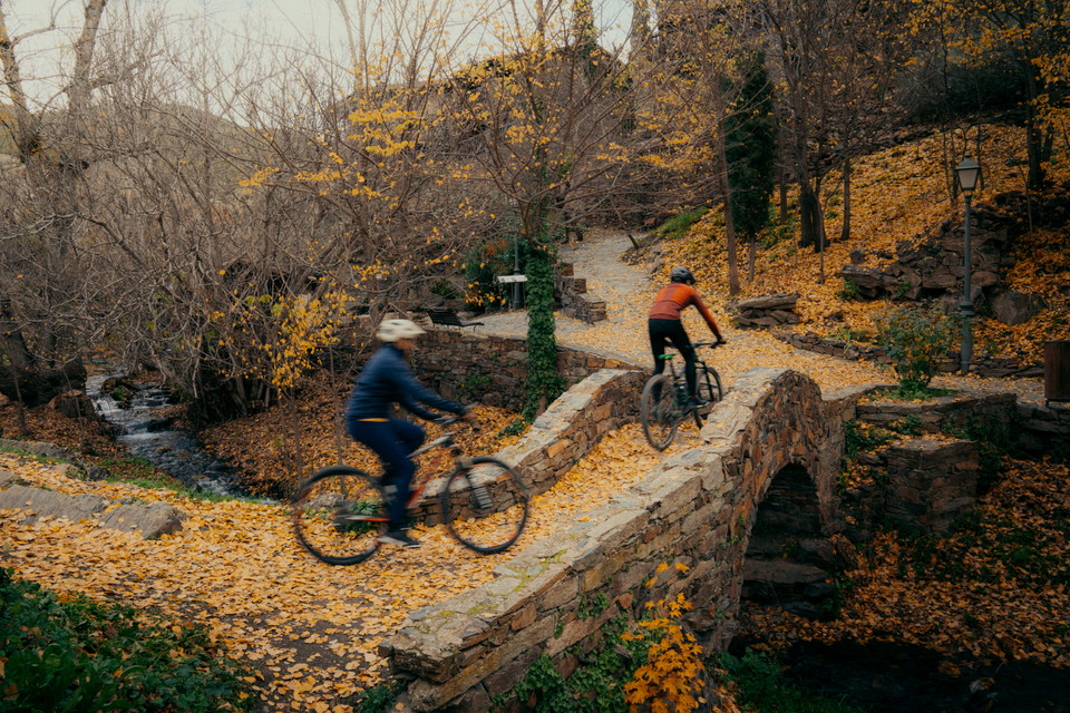사이클링 투어를 즐기고 있는 관광객들. 사진=마드리드관광청