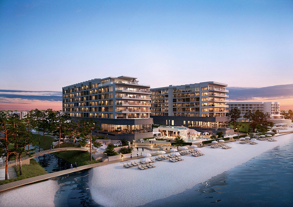 이랜드파크 그랜드 켄싱턴 설악비치 조감도. 사진=이랜드파크