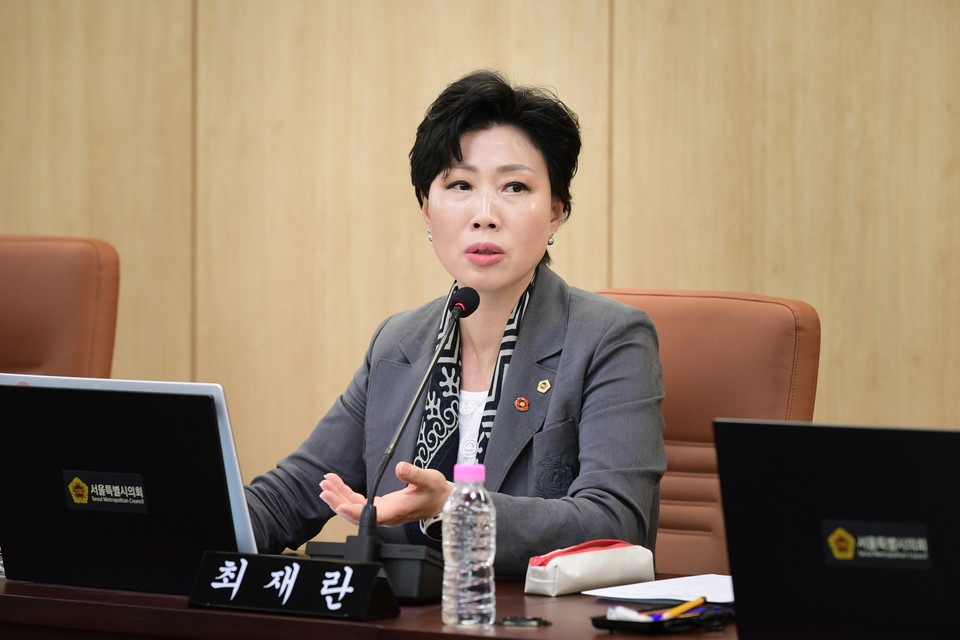 최재란 서울시의원. 사진=서울시의회