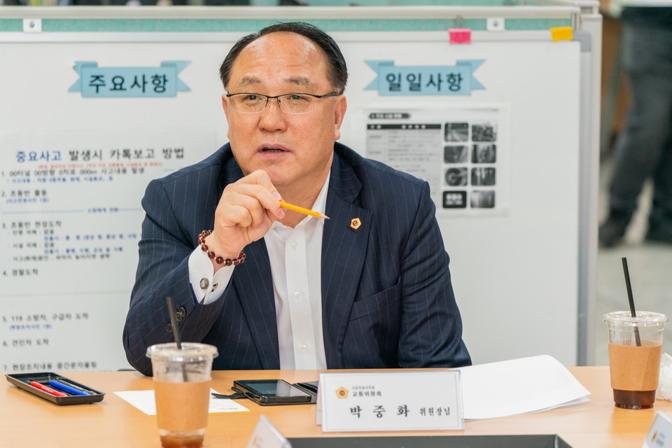 박중화 교통위원장.  사진=서울시의회