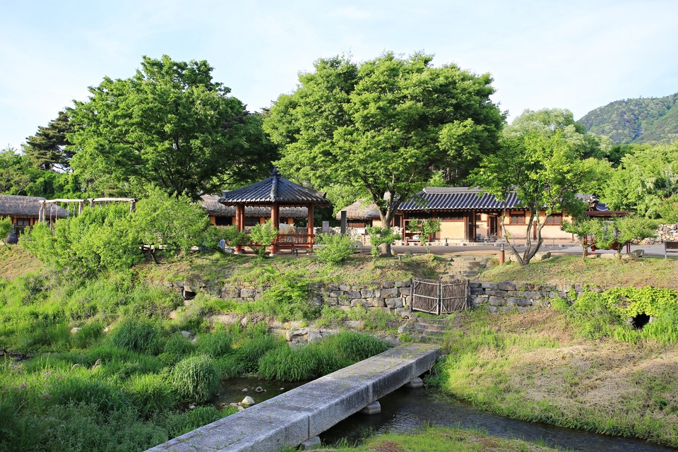 500여 년의 역사를 간직한 아산 외암마을 전경. 사진=김수진