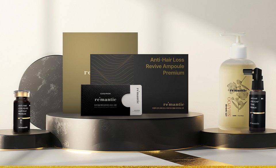 탈모 케어 전문 브랜드 ‘리맨틱’에서 ‘탈탈탈 3+3 이벤트’를 전개하며 탈모인의 걱정과 근심의 대상 중 하나인 가격 부담을 확실하게 케어하겠다고 나섰다. 사진=리맨틱