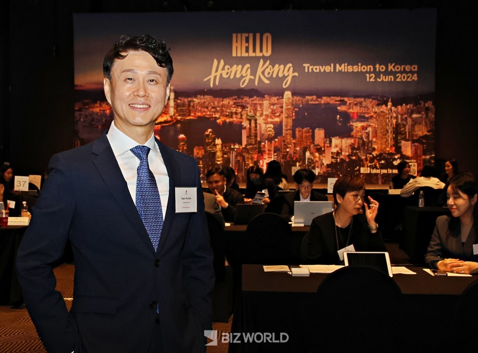 김윤호 홍콩관광청 한국지사장. 사진=손진석 기자