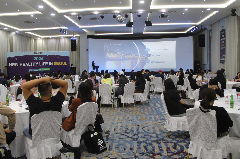 울란바토르 의료관광설명회 개최 모습. 사진=서울관광재단